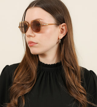 Andrea Caramel Sunglasses
