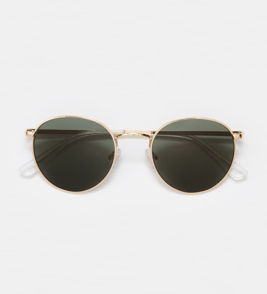 Lucy Classic Gold Sunglasses