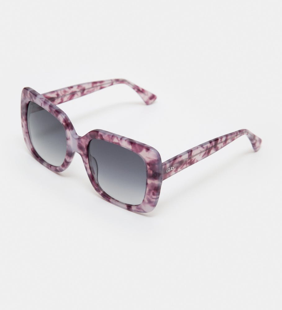 Mio Purple Marble Sunglasses