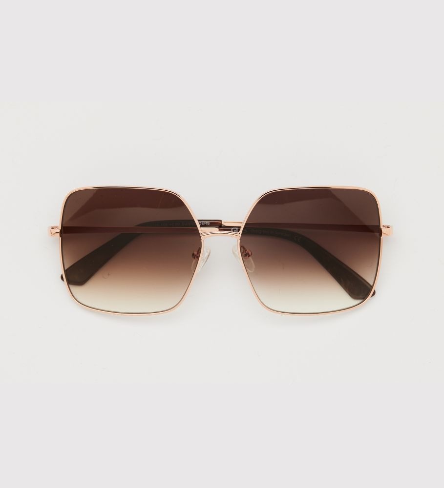 Billie Rose Gold Sunglasses