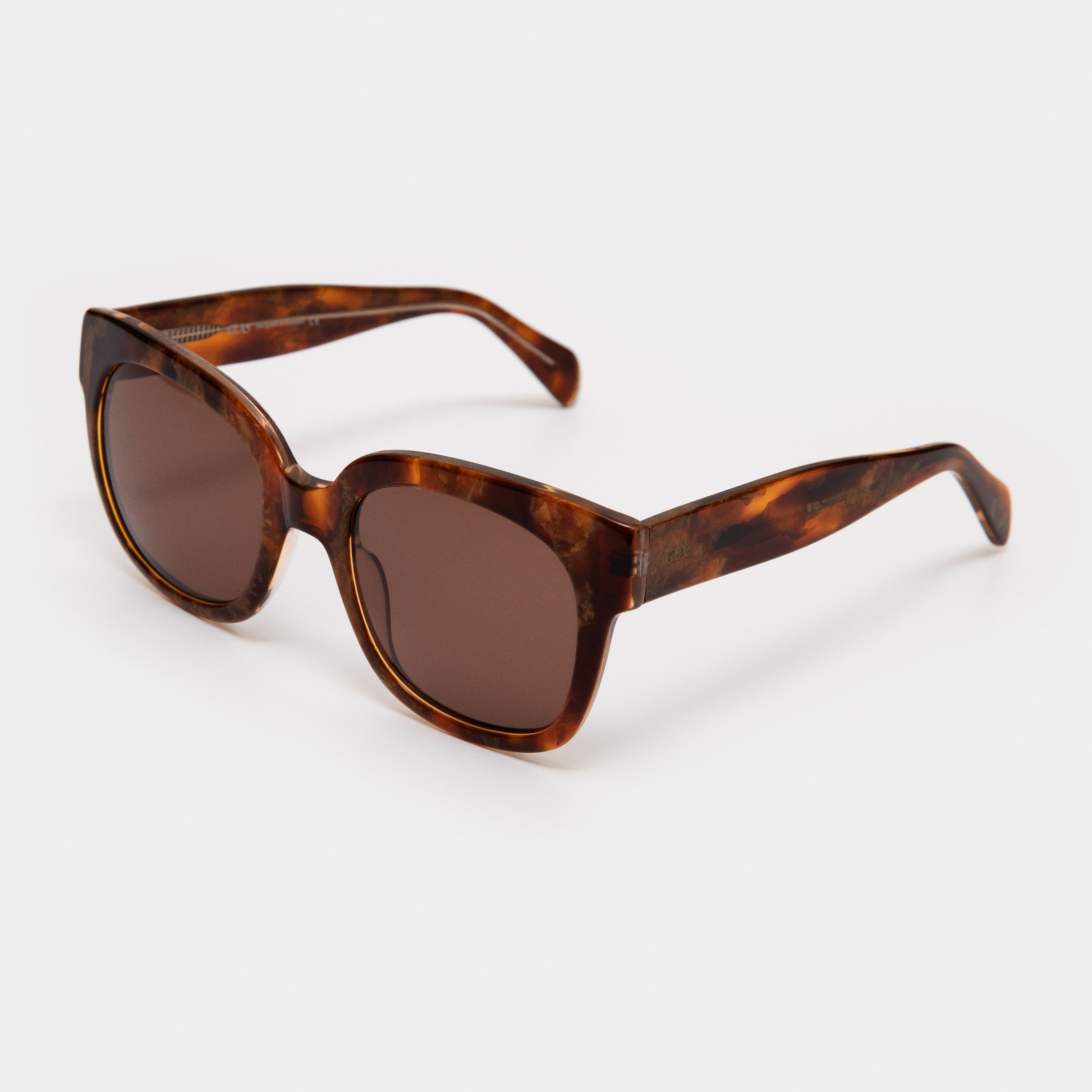 Chloe Turtle Brown Sunglasses