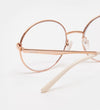 Grace Rose Gold Blue Light