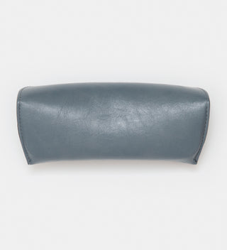Case in vegan leather Dusty Blue